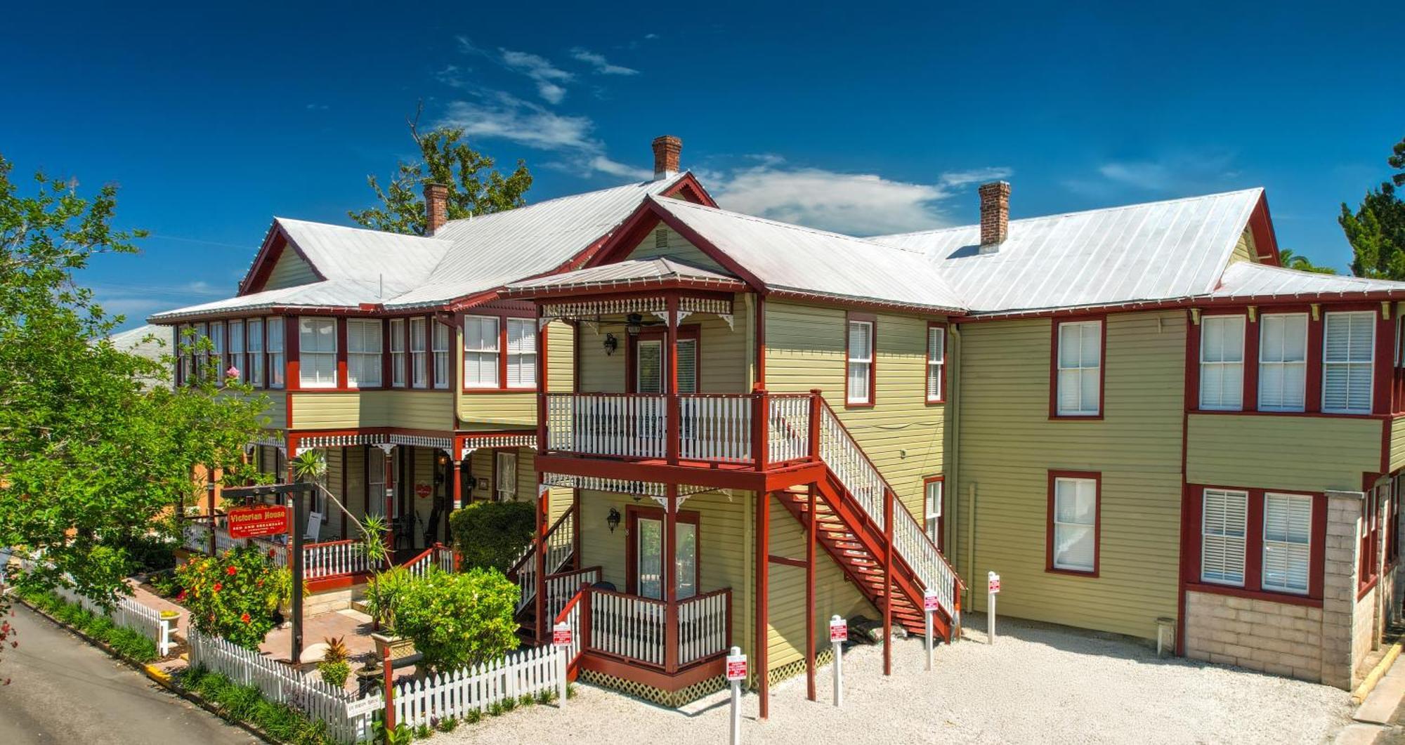 Victorian House Bed And Breakfast Сент-Огастин Экстерьер фото